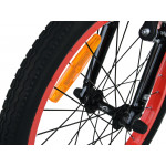 Detský bicykel RoyalBaby Mars RB18-26 18" strieborno červený